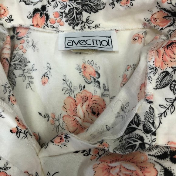 Vintage AVECMOI Button Down Shirt - Picture 5 of 7